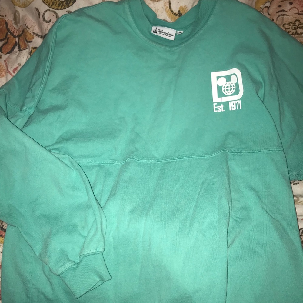 Disney Parks teal spirit jersey